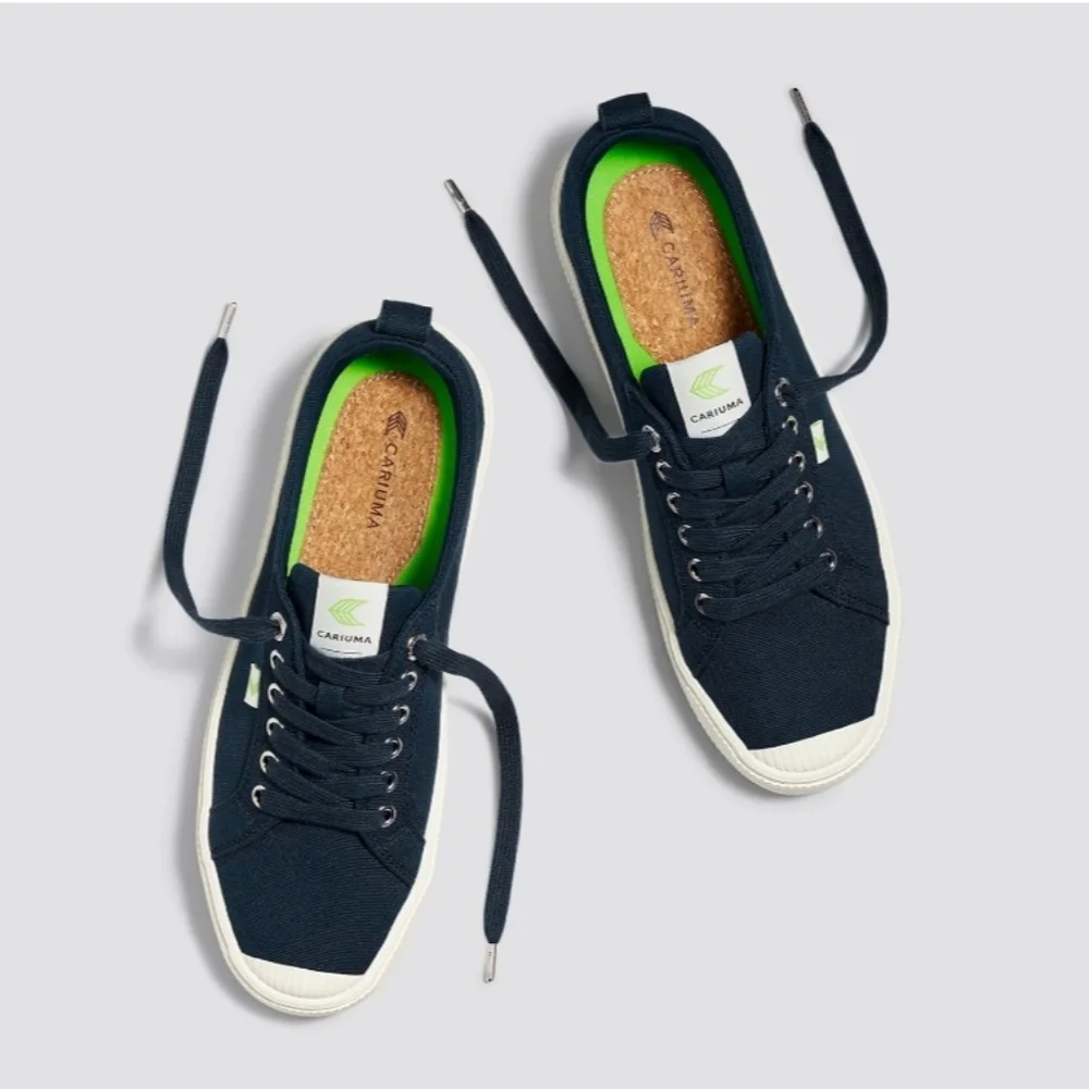 NIB Cariuma OCA Low Navy Canvas - Size 11.5 - Picture 5 of 5